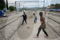 NEWS - Griechenland: Noch immer harren Flüchtlinge in Idomeni aus