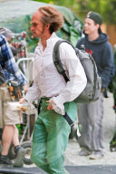 PEOPLE - Luchtime: Patrick Harris holt sich einen Snack in der Drehpause