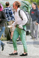 PEOPLE - Luchtime: Patrick Harris holt sich einen Snack in der Drehpause