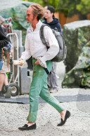 PEOPLE - Luchtime: Patrick Harris holt sich einen Snack in der Drehpause