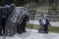NEWS - NoBorder: Heftige Ausschreitungen auf dem Brenner-Pass