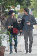 EXKLUSIV - Juliette Lewis und Brad Wilk in Hollywood unterwegs