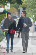 EXKLUSIV - Juliette Lewis und Brad Wilk in Hollywood unterwegs