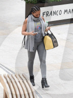 EXKLUSIV - Mel B unterwegs in den Gym