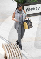 EXKLUSIV - Mel B unterwegs in den Gym