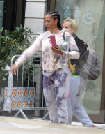 EXKLUSIV - Mel B unterwegs in den Gym