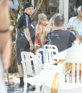PEOPLE - Blac Chyna und Rob Kardashian beim Lunch in Miami 