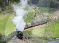 FEATURE - Flying Scotsman: Ein Dampfzug unterwegs durch Grossbritannien