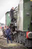 FEATURE - Flying Scotsman: Ein Dampfzug unterwegs durch Grossbritannien