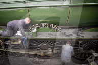 FEATURE - Flying Scotsman: Ein Dampfzug unterwegs durch Grossbritannien