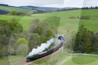FEATURE - Flying Scotsman: Ein Dampfzug unterwegs durch Grossbritannien
