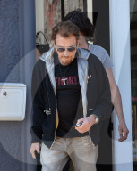 PEOPLE - Johnny Hallyday trifft Lenny Kravitz zum Dinner im Nobu