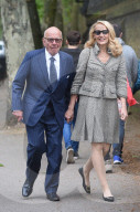PEOPLE - Rupert Murdoch und Jerry Hall spazieren durch London