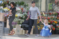 EXKLUSIV - Jamie Dornan verbringt den Tag mit seiner Familie