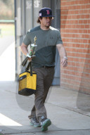 PEOPLE - Mark Wahlberg steht gemeinsam mit Heidi Klum am Fussballspielrand