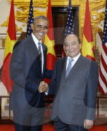 NEWS - Vietnam: US Präsident Barack Obama trifft sich mit Präsidenten Tran Dai Quang in Hanoi