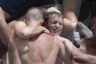 FEATURE -  US Marine Akademie Studenten feiern ihren Abschluss des Seekadetten 