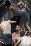 FEATURE -  US Marine Akademie Studenten feiern ihren Abschluss des Seekadetten 