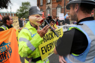 NEWS - Grossbritannien: Anti-Fracking Demonstration in Yorkshire