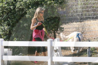 EXKLUSIV - Charlie Sheen trifft Denise Richards in Malibu