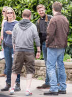 PEOPLE - Dreharbeiten zur neuen Staffel von 'Broadchurch' in Sommerset 