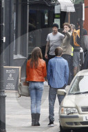 PEOPLE - David Beckham dreht einen Werbefilm in Notting Hill 