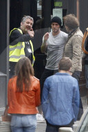 PEOPLE - David Beckham dreht einen Werbefilm in Notting Hill 