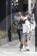 PEOPLE - David Beckham dreht einen Werbefilm in Notting Hill 
