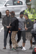 PEOPLE - David Beckham dreht einen Werbefilm in Notting Hill 