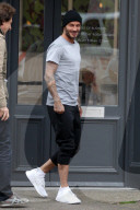 PEOPLE - David Beckham dreht einen Werbefilm in Notting Hill 