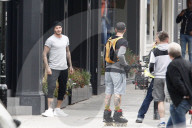 PEOPLE - David Beckham dreht einen Werbefilm in Notting Hill 