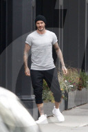 PEOPLE - David Beckham dreht einen Werbefilm in Notting Hill 