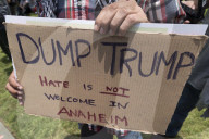 NEWS - Anti-Trump Demonstration in Anaheim