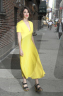 Stars Arrive At 'The Late Show with Stephen Colbert' In New York
