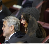 PEOPLE - Die Clooneys treffen Papst Franziskus