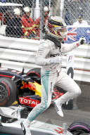 PEOPLE - Lewis Hamilton feiert seinen GP-Sieg in Monaco
