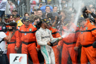 PEOPLE - Lewis Hamilton feiert seinen GP-Sieg in Monaco