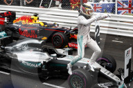 PEOPLE - Lewis Hamilton feiert seinen GP-Sieg in Monaco