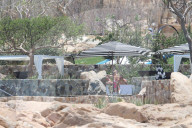 EXKLUSIV - Ashlee Simpson relaxt am Memorial Day am Pool in Mexico