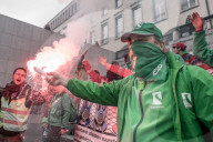 NEWS - Brüssel: Demo von Angestellten des Öffentlichen Dienstes