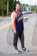 Steve Stanulis, Former Bodyguard of Kanye West and Kim Kardashian Out in Staten Island A Day After Legal Suit Threats by The Couple
