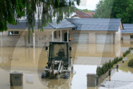 NEWS - Das niederbayerische Simbach steht unter Wasser