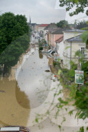 NEWS - Das niederbayerische Simbach steht unter Wasser