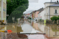 NEWS - Das niederbayerische Simbach steht unter Wasser