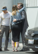 PEOPLE - Schwangere Emily Blunt verlässt Business-Lunch in Beverly Hills