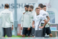 NEWS - Deutsche Fussballnationalmannschaft trainiert in Ascona