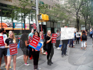 NEWS - USA: 'Rally for Bernie' in New York