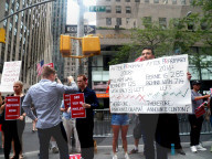 NEWS - USA: 'Rally for Bernie' in New York