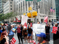NEWS - USA: 'Rally for Bernie' in New York