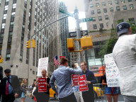 NEWS - USA: 'Rally for Bernie' in New York